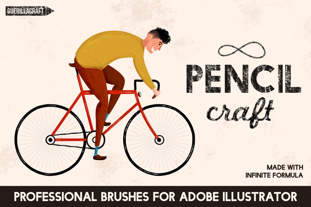铅笔笔刷 Pencilcraft Brushes by Guerillacraft