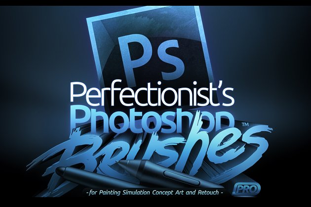专业的PS绘画笔刷套装 RM Perfectionist Photoshop Brushes
