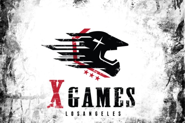 游戏logo设计素材 X Games Logo
