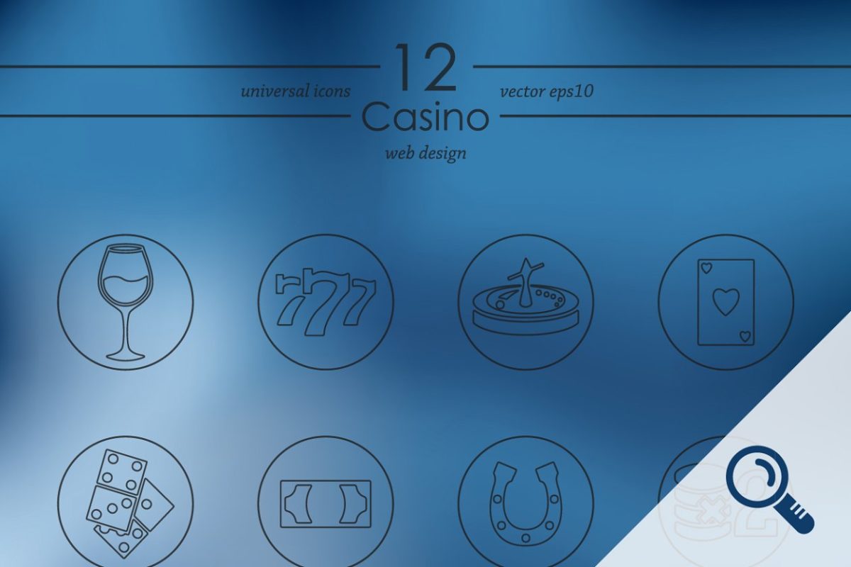 游戏图标素材 12 CASINO icons