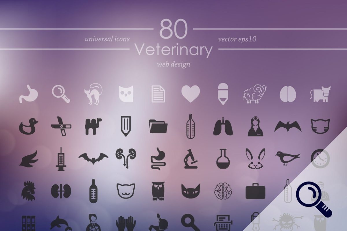 兽医图标素材 80 VETERINARY icons