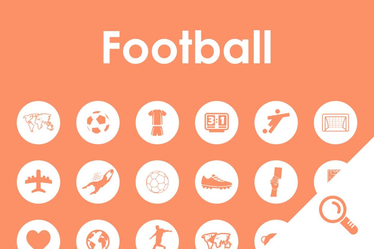 足球主题简单图标 36 FOOTBALL simple icons