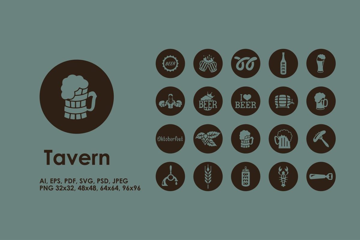 酒馆图标 Tavern icons