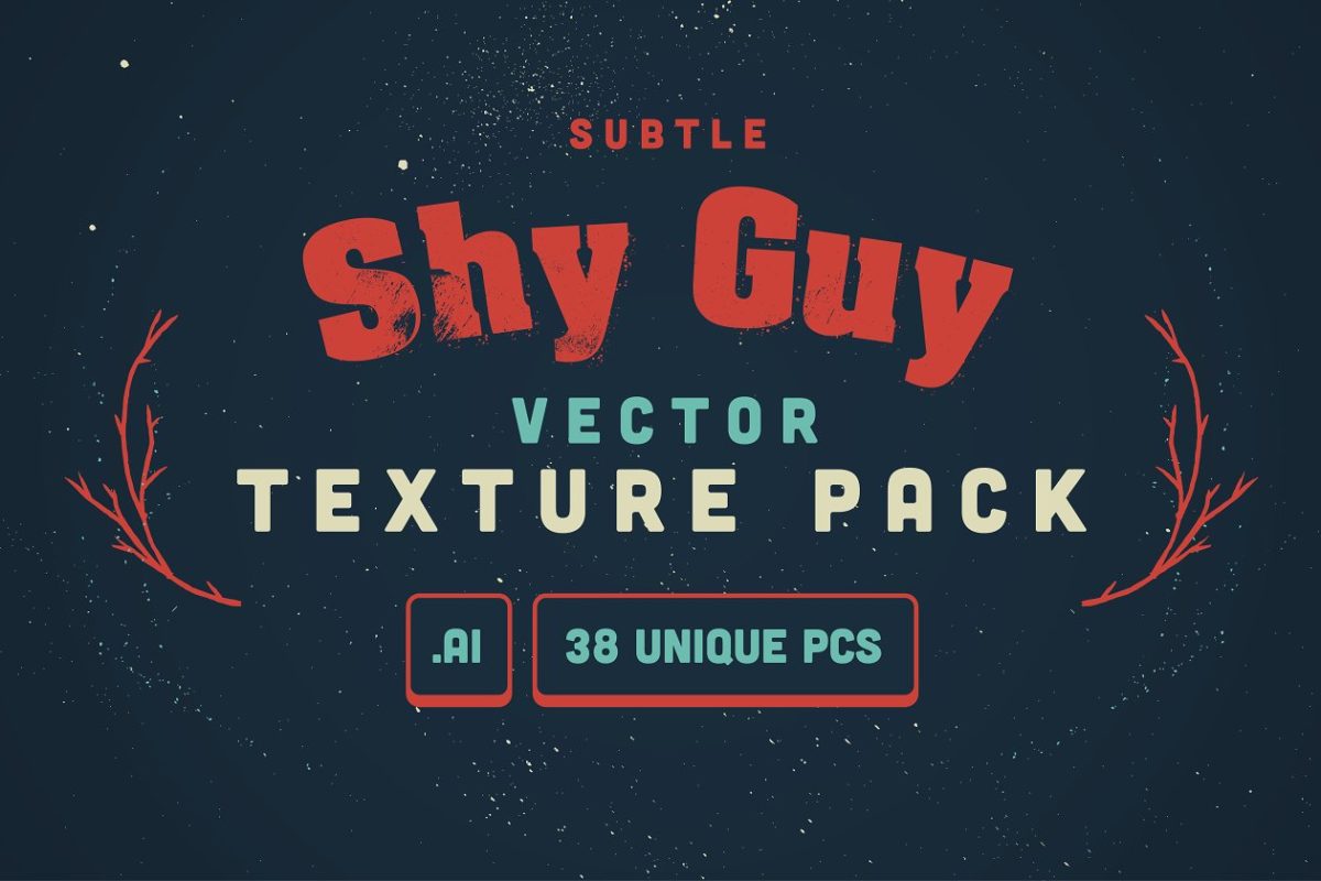 肌理背景纹理素材 Shy Guy Texture Pack