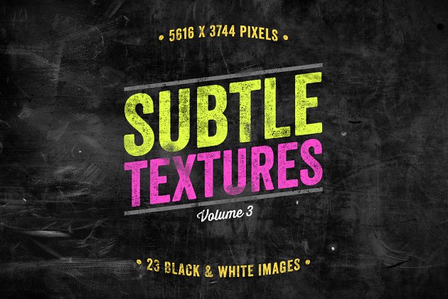 文字肌理素材 Subtle Textures Pack Volume 3