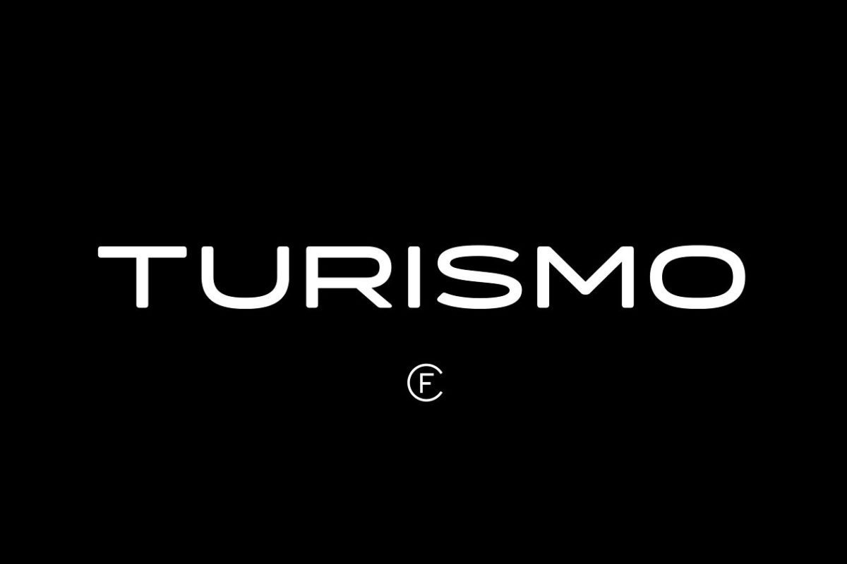 简洁的logo字体 Turismo CF Modern Font