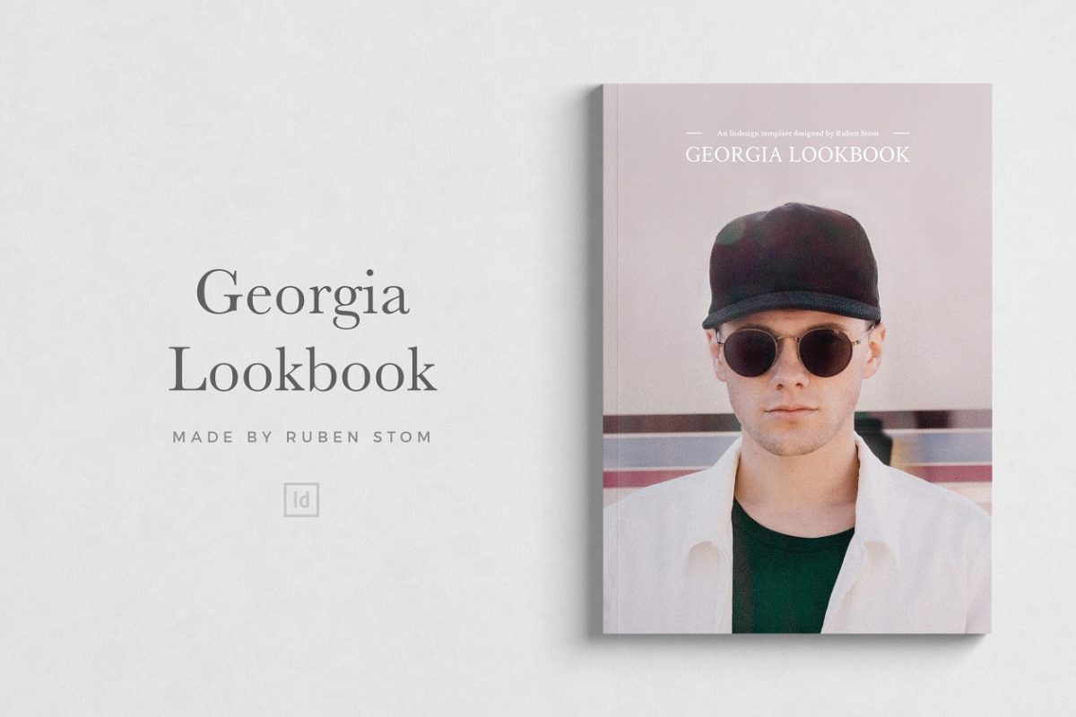 多用途杂志模板 Georgia Lookbook Template