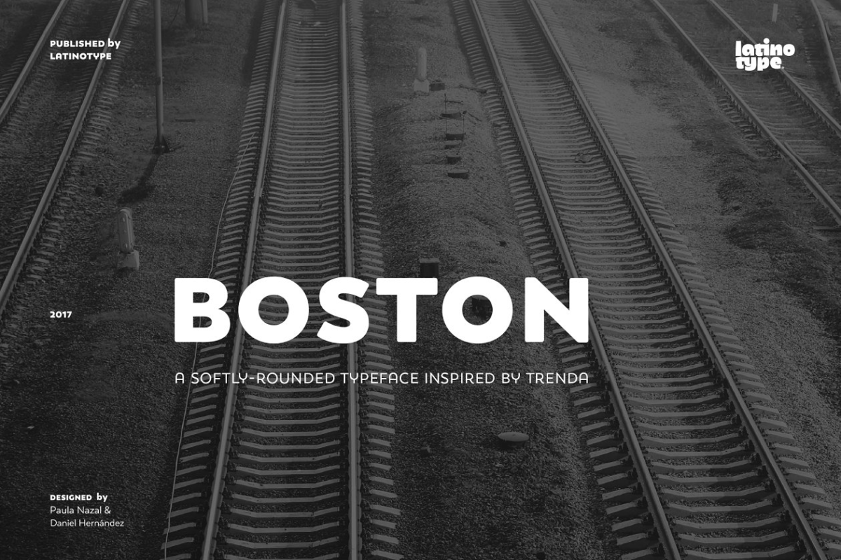 波士顿字体 Boston