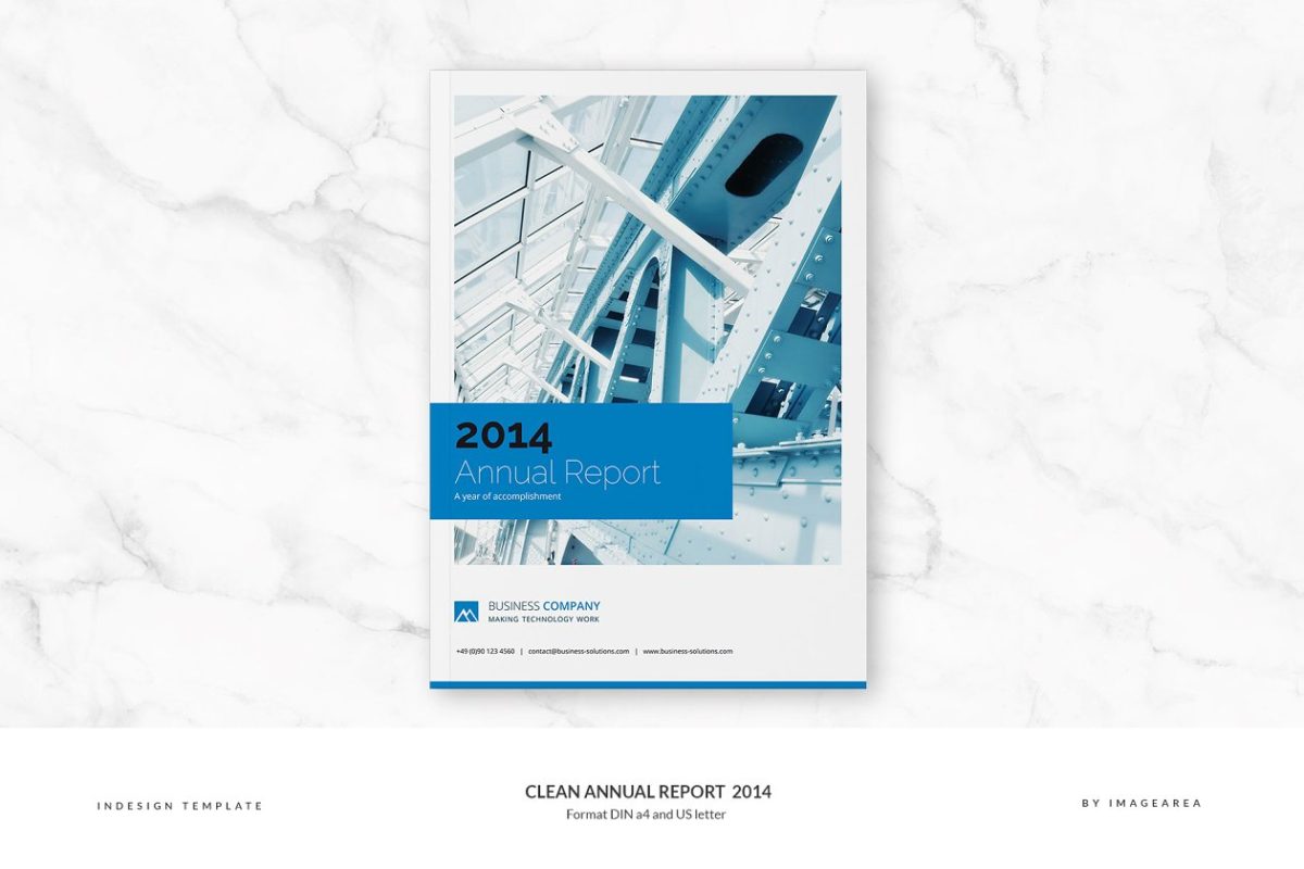 年度报告模板 Annual Report – 20 Pages