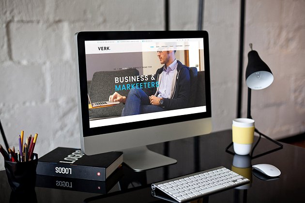 企业网站主题模板 Verk – A Business WordPress Theme