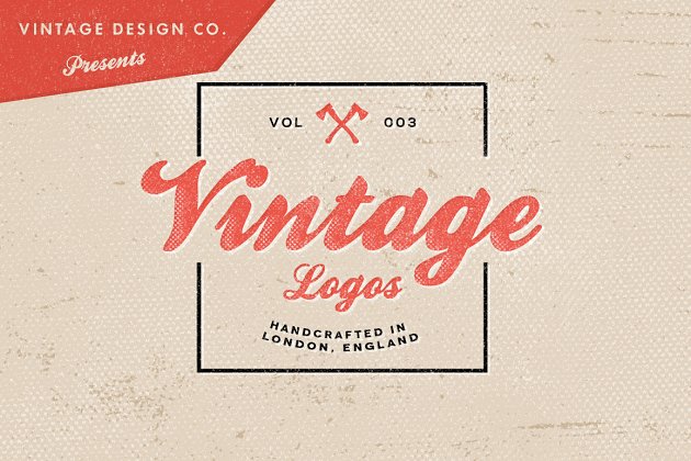 复古logo素材模板 Vintage Logos – Volume 3