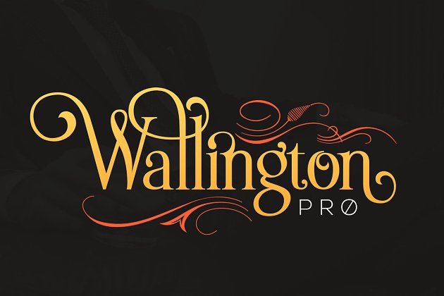 手写英文字体 The Wallington Pro
