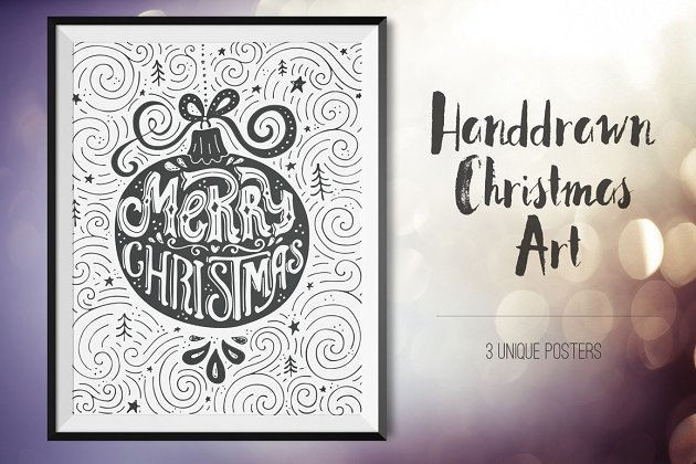 艺术圣诞卡片 Artistic Christmas Cards