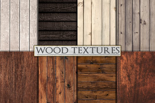 木头背景纹理素材 Wood Backgrounds – Wood Textures