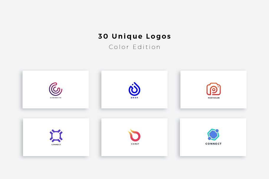 30个预备LOGO设计模板 30 Unique Premade Logos Pack插图2