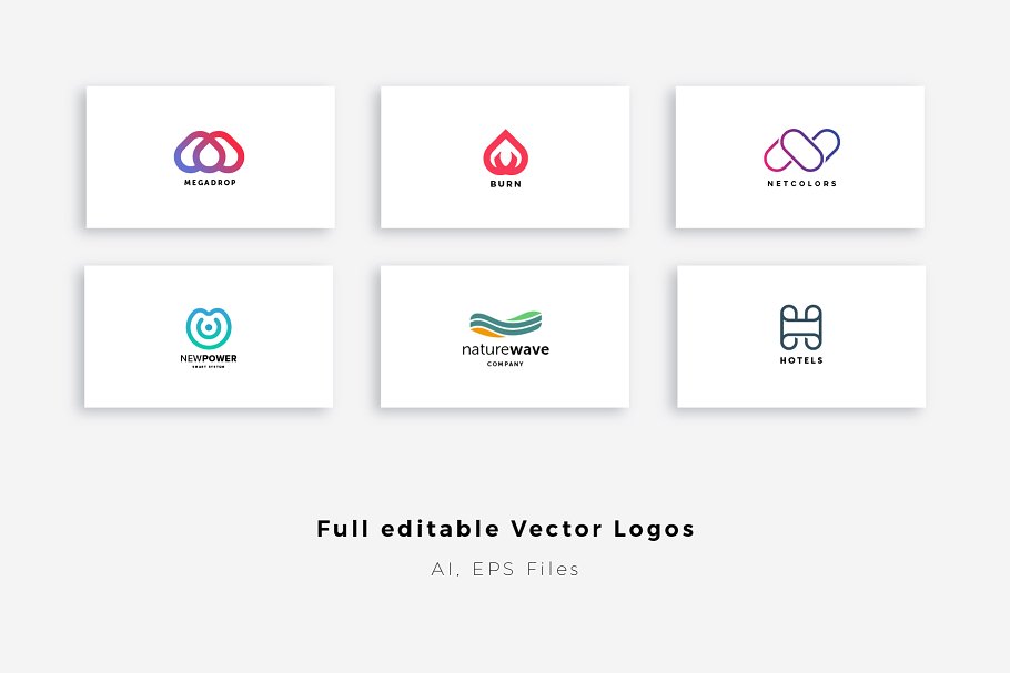 30个预备LOGO设计模板 30 Unique Premade Logos Pack插图5