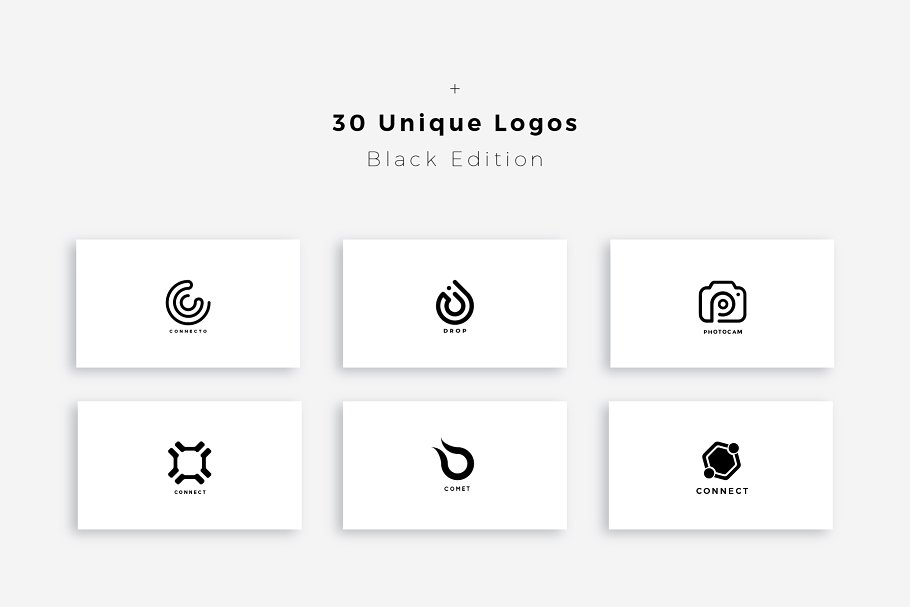 30个预备LOGO设计模板 30 Unique Premade Logos Pack插图7