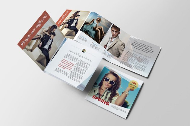 时尚画册模板 Lifestyle & Fashion Brochure