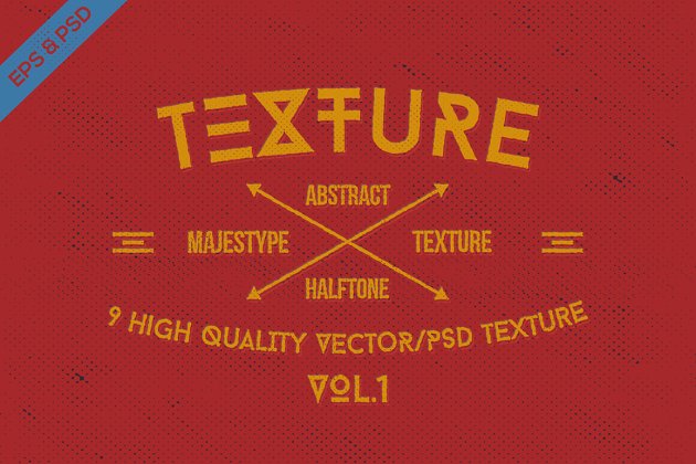 半色调抽象素材背景纹理 9 Abstract Halftone Texture VOL.1