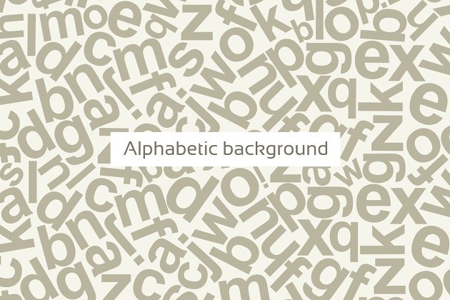 字母元素背景纹理素材 Alphabetic background