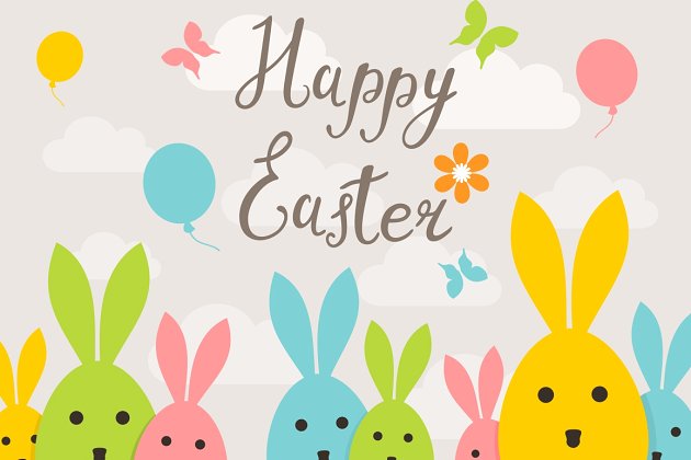 动漫复活节兔子 Easter4