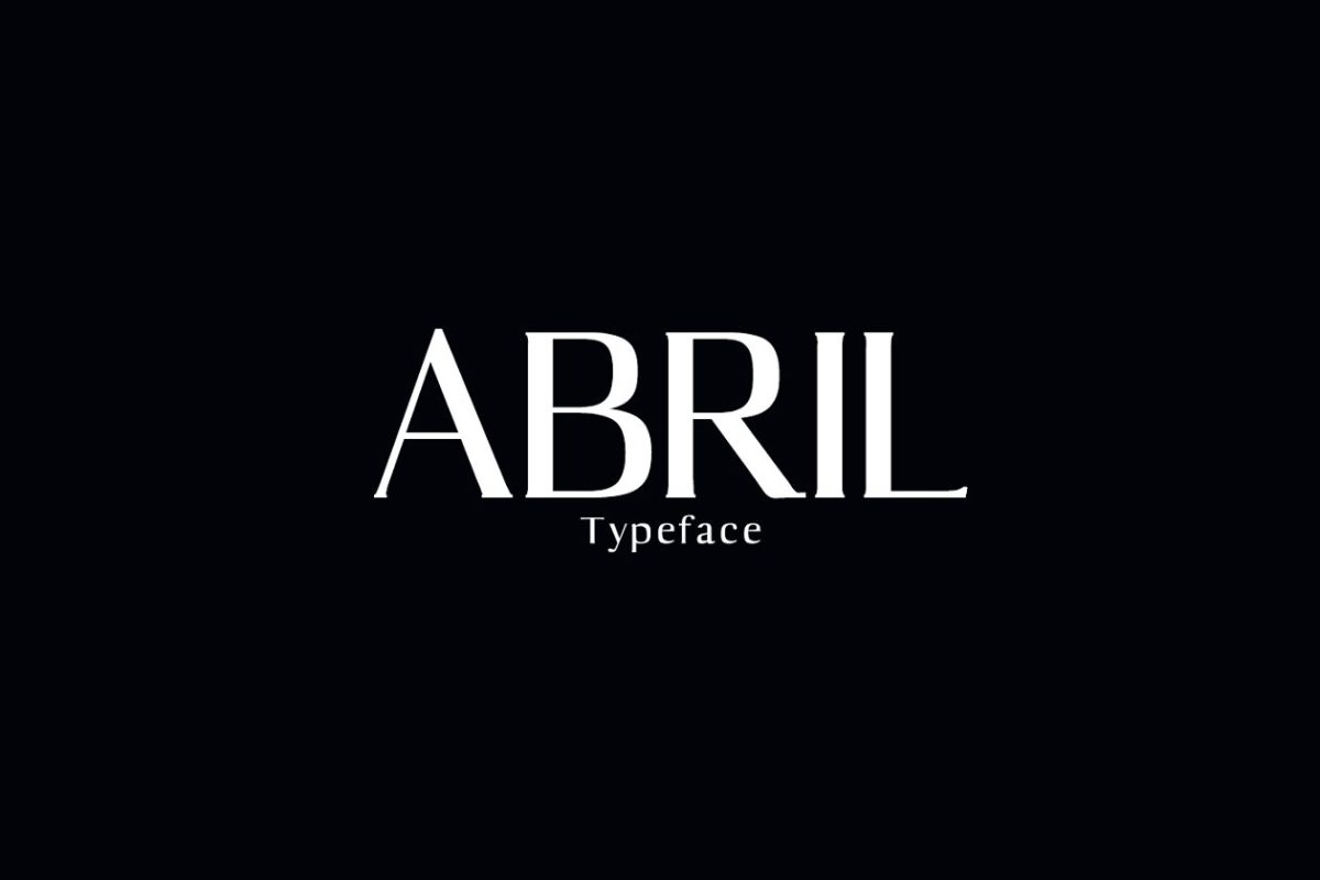 个性时尚字体 Abril Serif 7 Font Family Pack