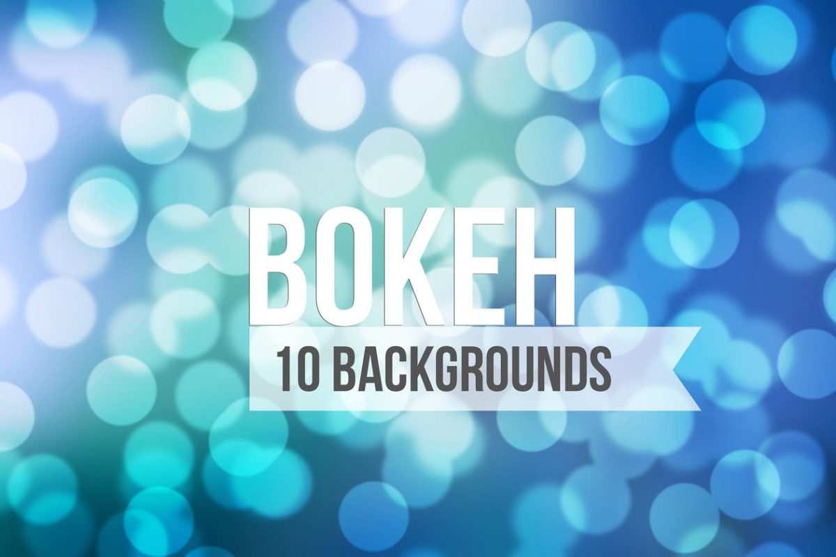 虚化背景纹理 10 Bokeh Backgrounds