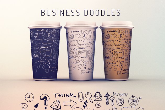 商业涂鸦插画 Business Doodles