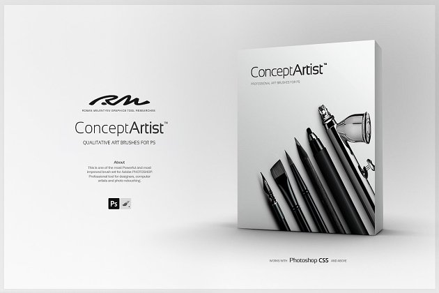 专业笔刷合集 RM Concept Artist (bundle)