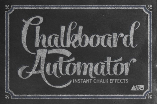 粉笔黑板效果 Chalkboard Automator – Chalk Effects