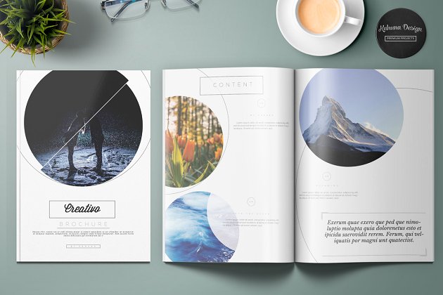 创意画册模板下载 Creativo Brochure