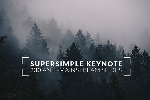 极简主义ppt模板下载 Super Simple Keynote
