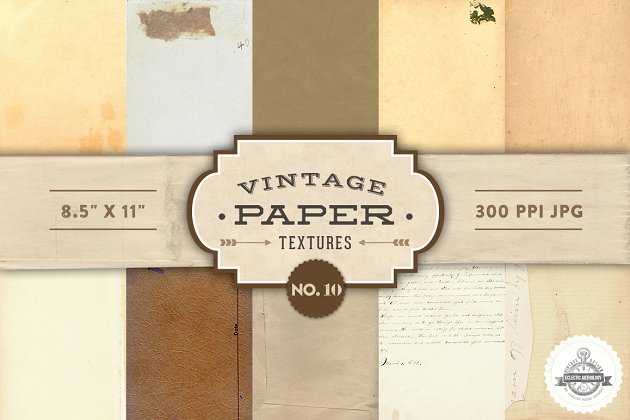 经典纸张材质纹理背景 Vintage Paper Textures – No. 10