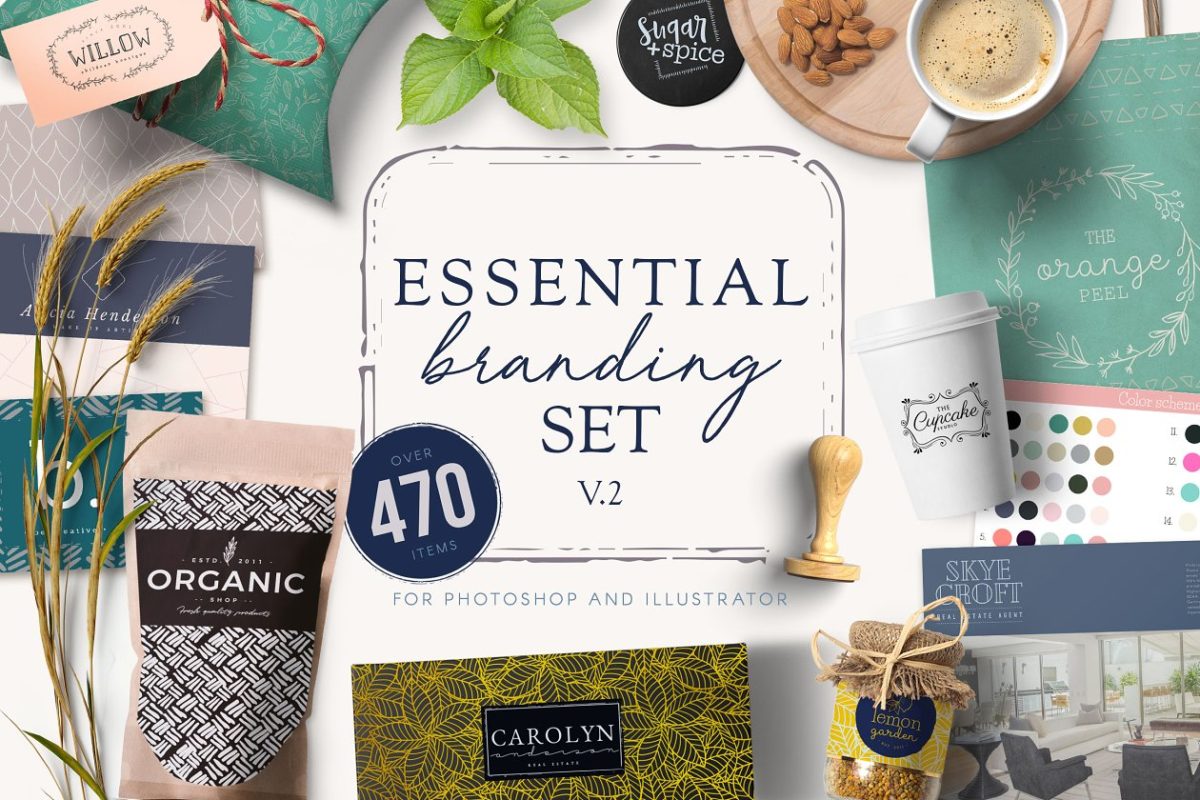 品牌元素集 Essential Branding Set v.2