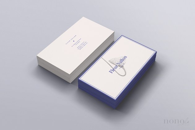优雅名片设计模板 Elegant Business Card • Fleur