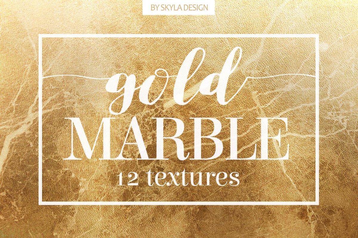 金色大理石图案纹理 Texture Gold marble patterns