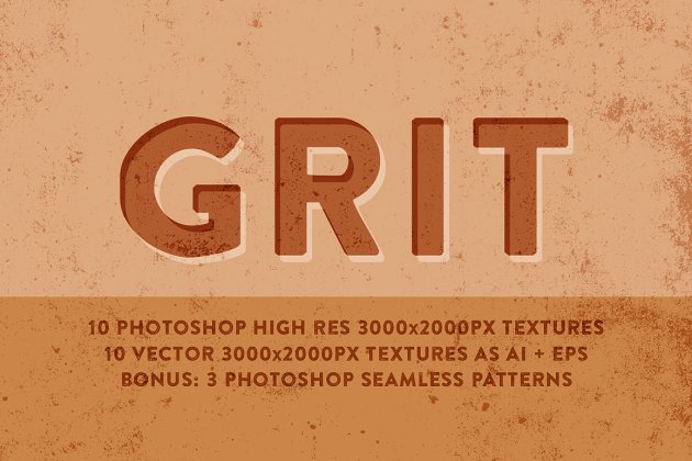 砂砾肌理纹理 Grit Textures + Patterns