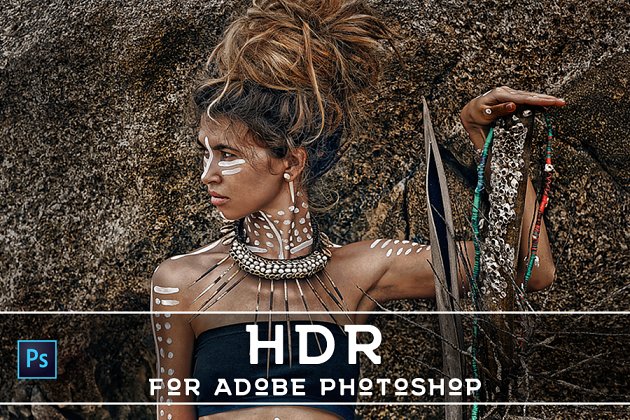 PRO HDR特效Photoshop动作文件 20 Pro HDR PS Actions