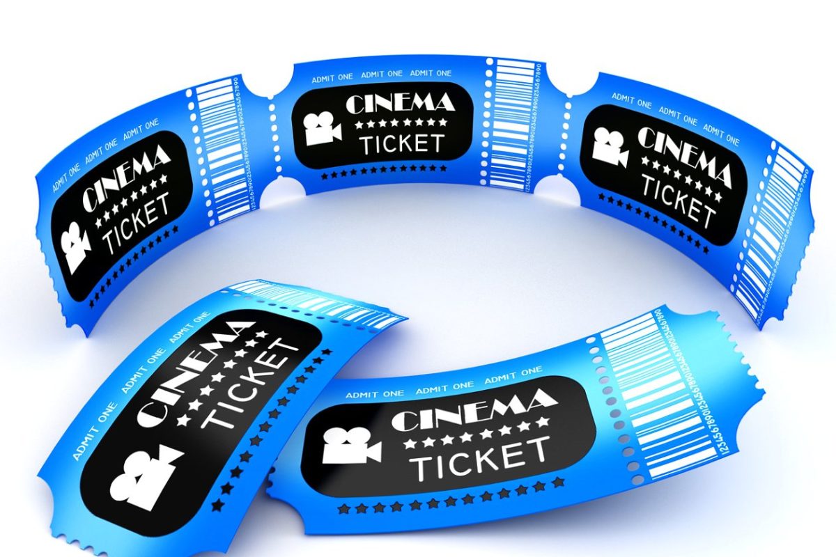 3D电影票券 3D Cinema ticket coupon.