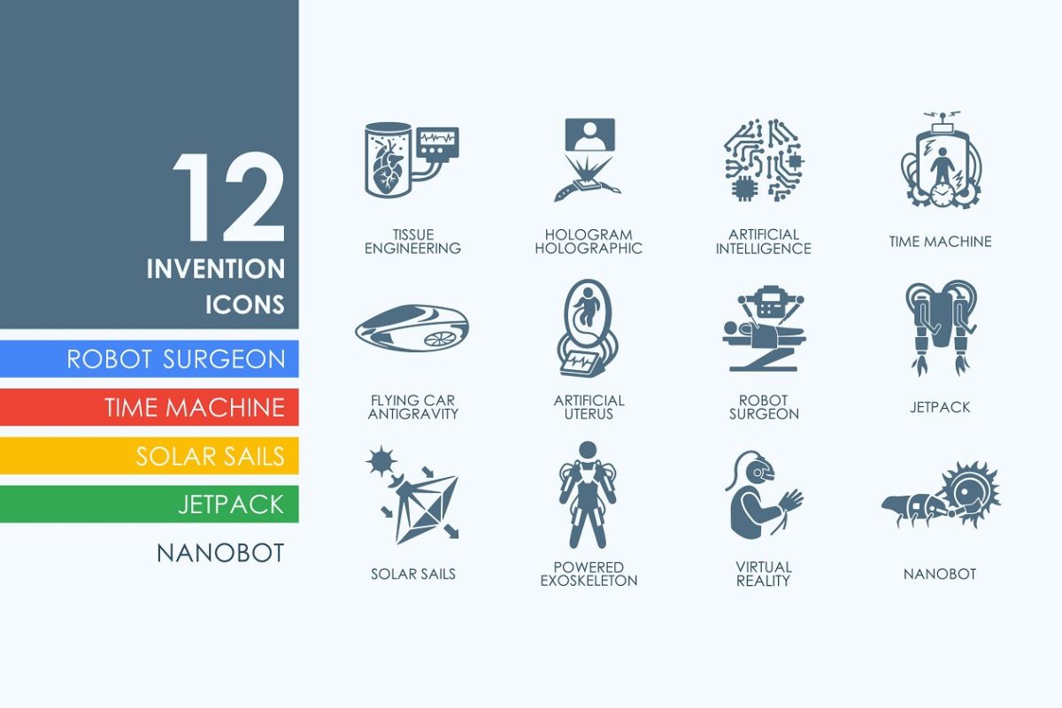 发明图标素材 12 invention icons