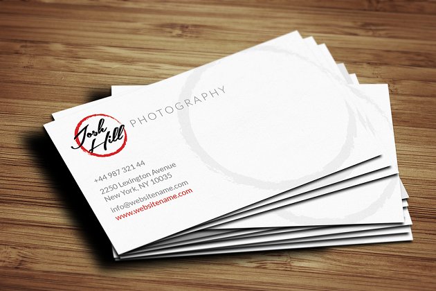 商业名片设计模板 Photography Business Card