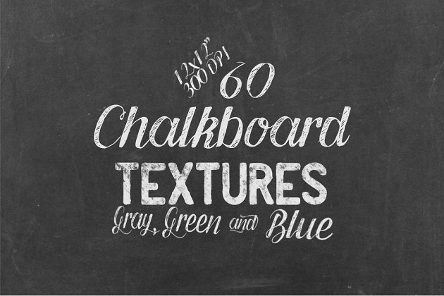 黑板纹理素材 60 Chalkboard Textures