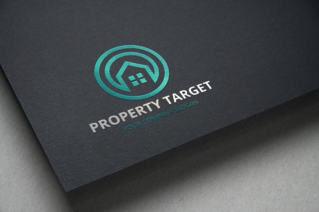 房产logo素材模板 Property Target