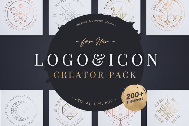 Logo图标工具包 Logo & Icon Creator Pack