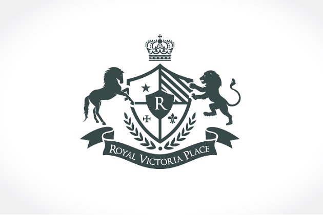 维多利亚广场logo素材 Royal Victoria Place Logo