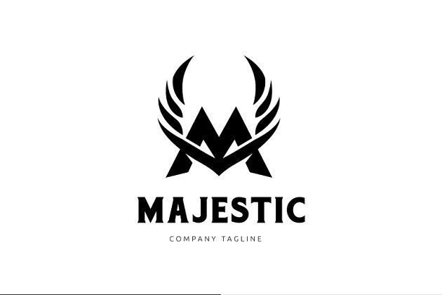 雄伟的神圣的LOGO模板 Majestic Logo