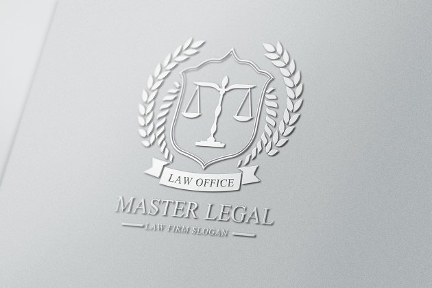 律师事务所logo标志模板 Law Firm Logo