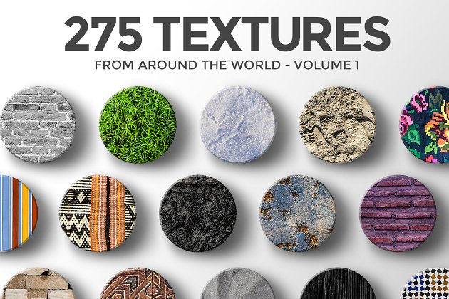 275种来自世界各地的风景纹理 275 Textures From Around the World