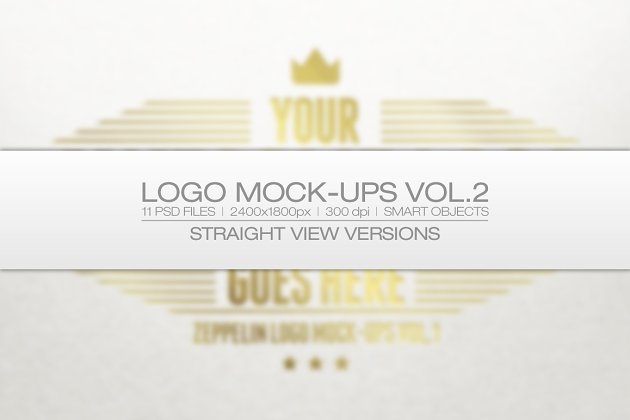 烫印LOGO样机模板 Logo Mock-ups Vol.2