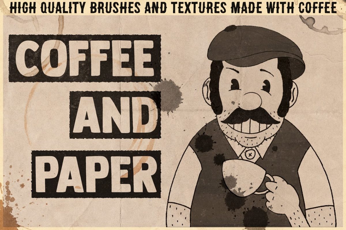 咖啡污渍手工纸张包 Coffee&Paper – Handcrafted Pack